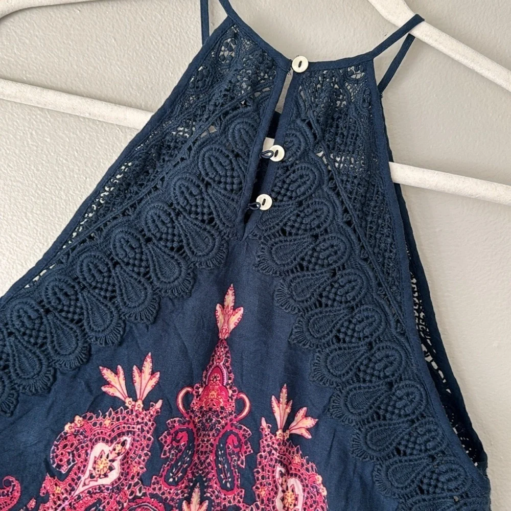 Free People Shea Printed Mini Dress